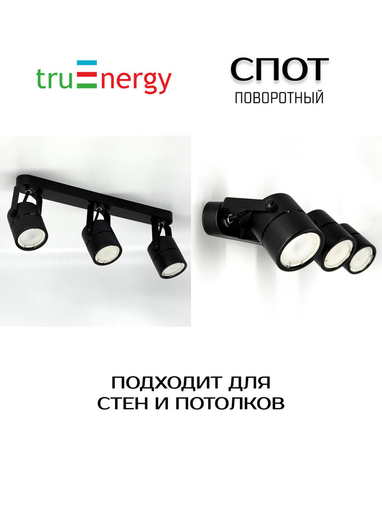 Точечный светильник TruEnergy Focus 21356 спот поворотный