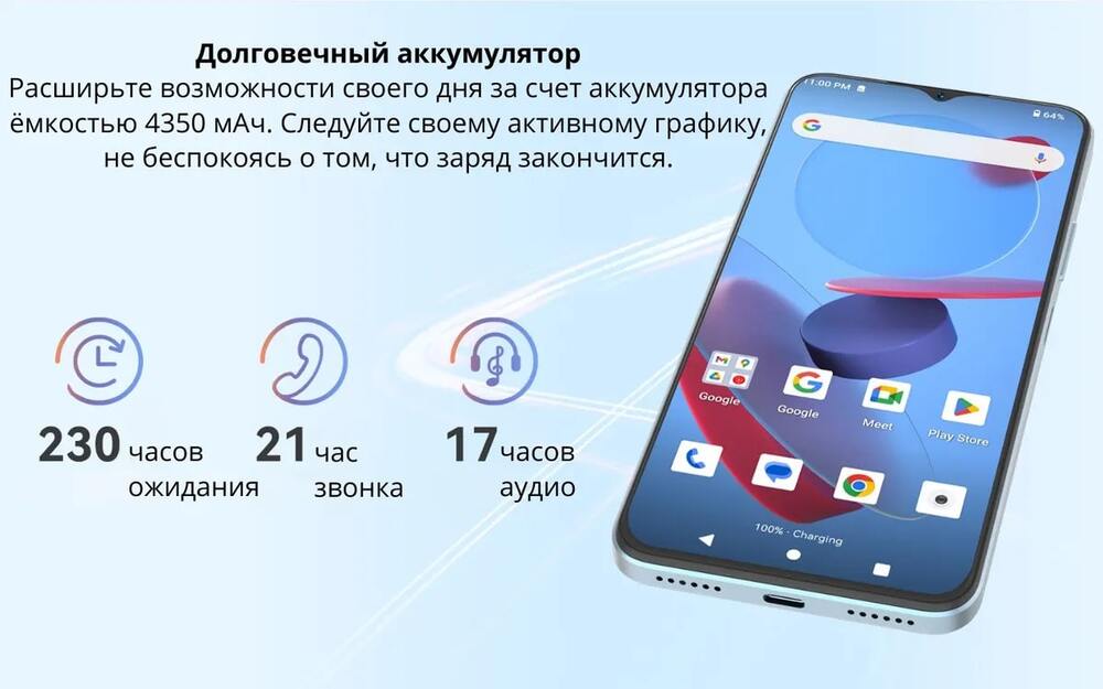 Cubot V1 долговечный аккум