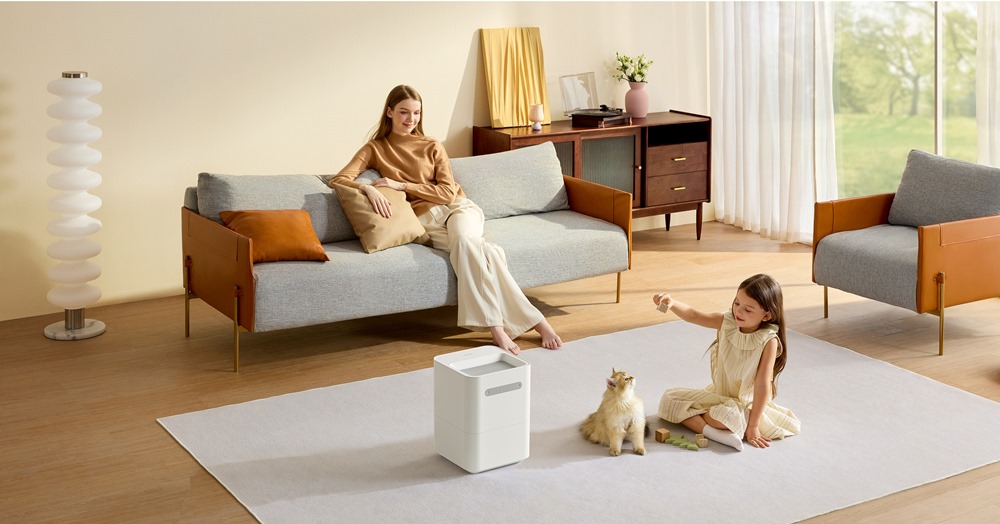 Smartmi Evaporative Humidifier 3 lite (CJXJSQ06ZM) Естественное распространение влаги