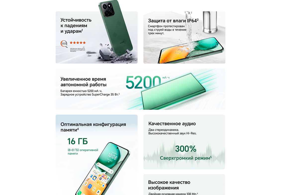 6 причин выбрать HONOR X7c 