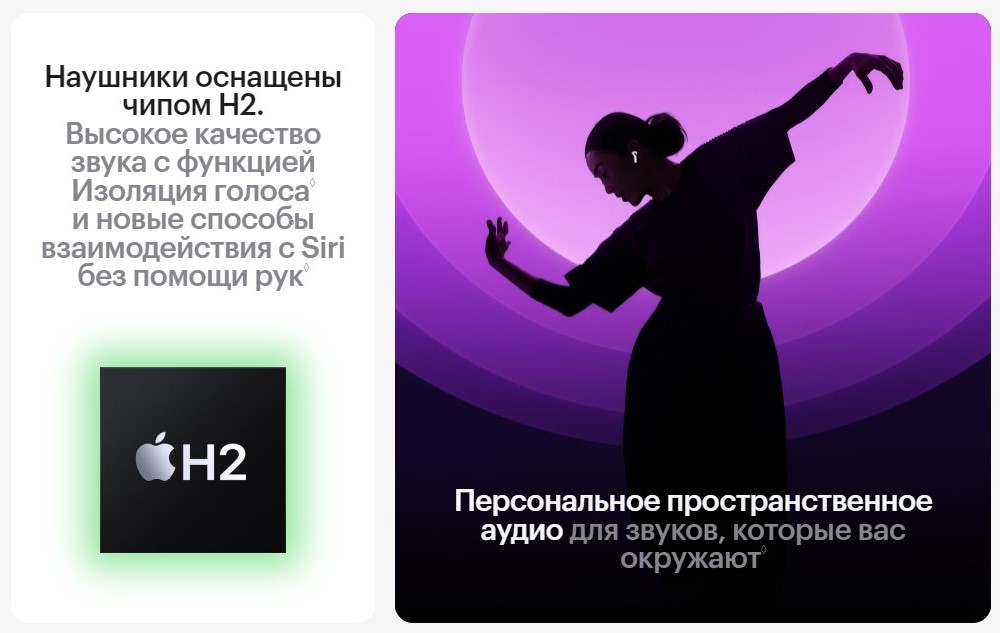 Apple Airpods 4 Чип H2