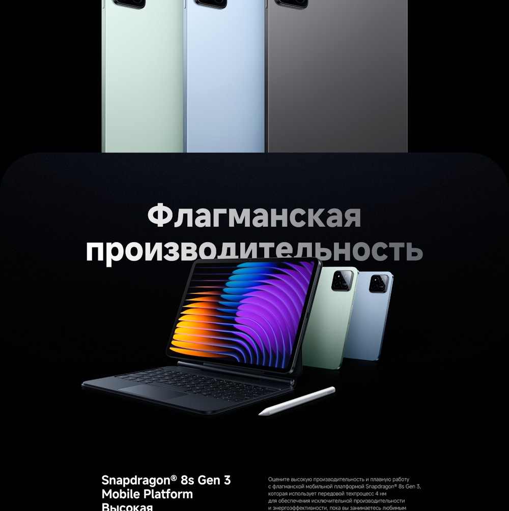 Xiaomi Pad 7 Pro Флагманская производительность