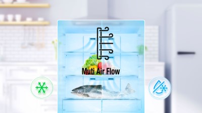 TCL RF318BSF0LV Multi Air flow