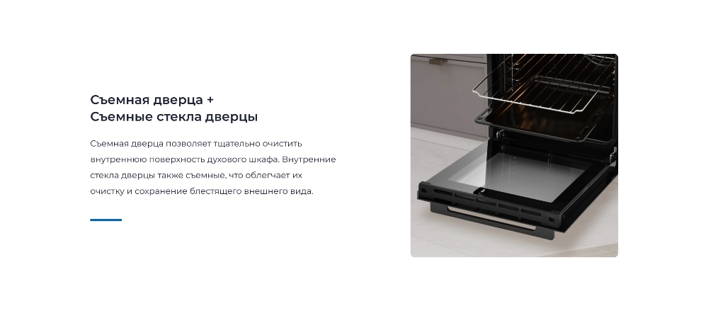 ZUGEL ZOE451B Съемная дверца