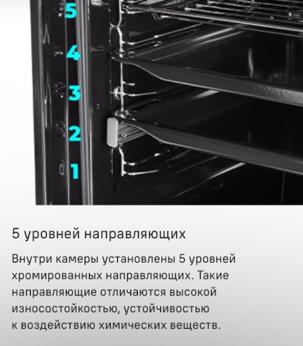 MAUNFELD MEOM729P 5 уровней направляющих