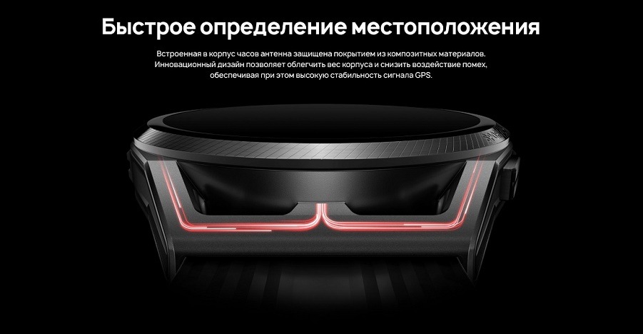 HUAWEI WATCH GT Runner Быстрое определение местоположения