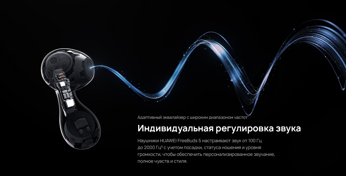 HUAWEI FreeBuds 5 Индивидуальная настройка
