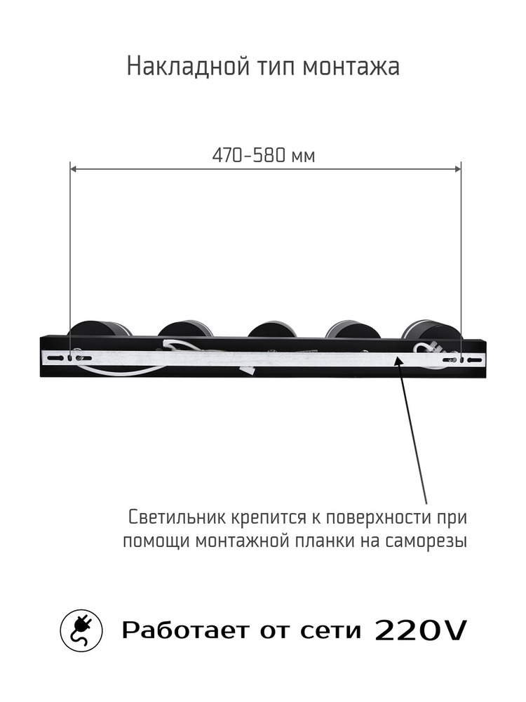 накладной тип