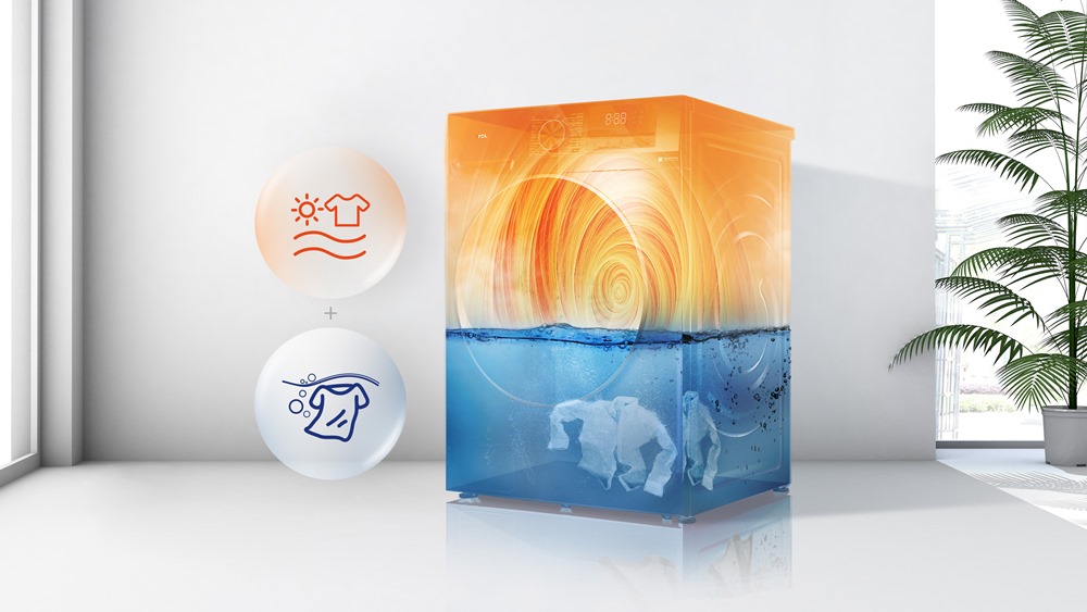 TCL CP0210DB0BY Washer & Dryer Combo