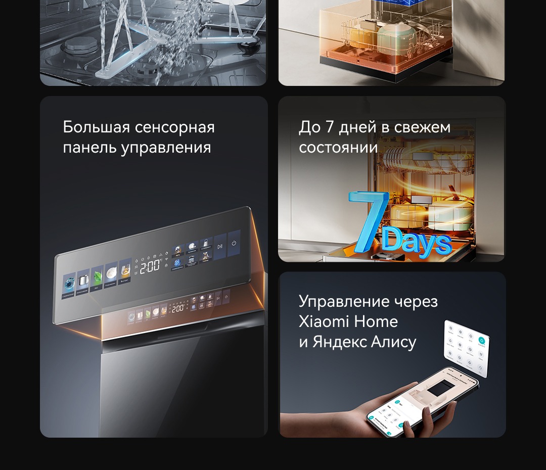 Viomi VBDW161 Сенсорная панель