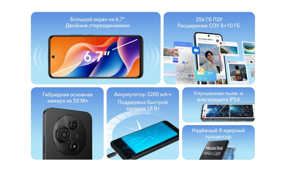 TCL 605 8GB/256GB Большой экран
