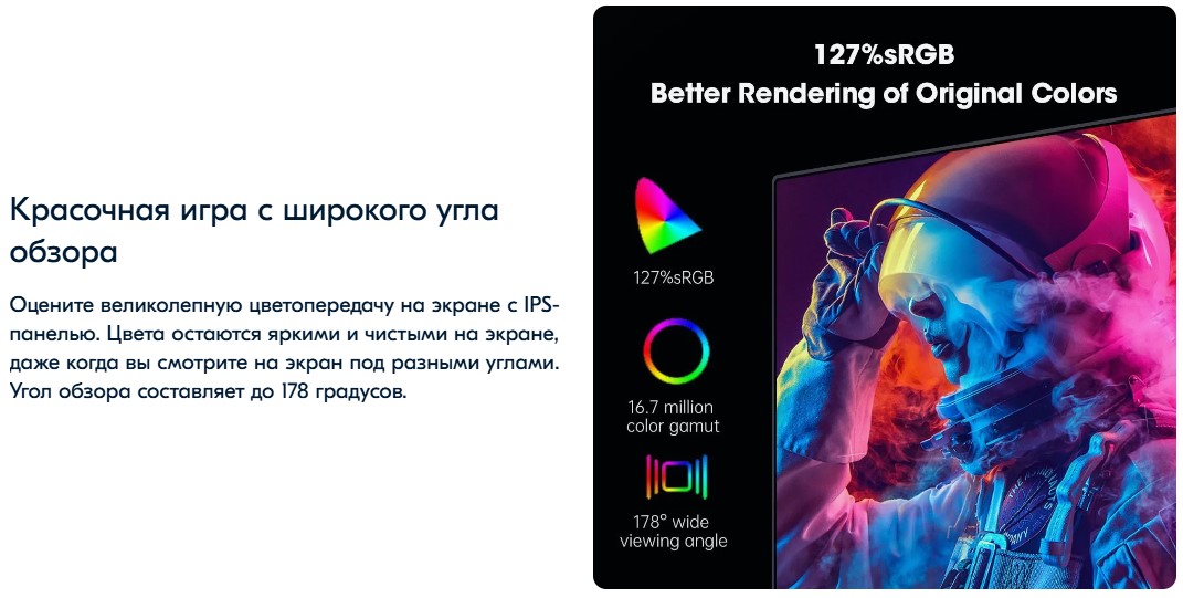 ELSA EA251S Угол обзора 178 градусов