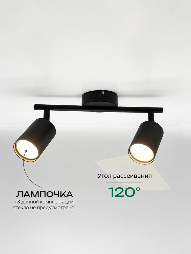 Светильник накладной поворотный TRUENERGY 21460  угол рассеивания 120