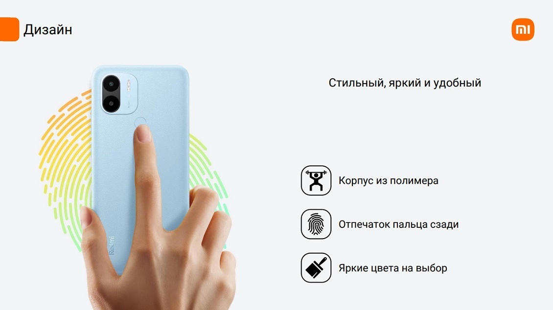 Redmi A2+ Дизайн