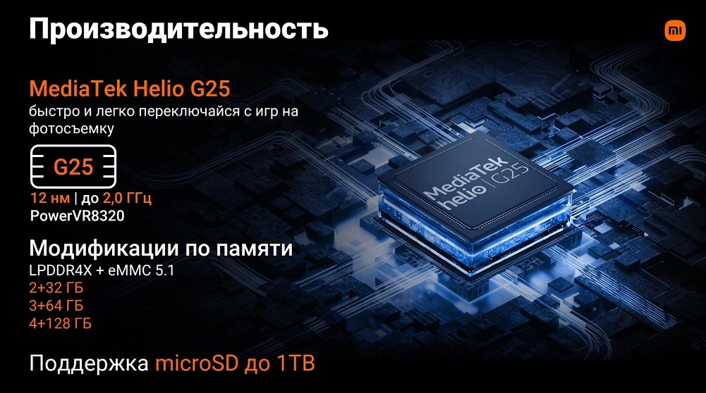 Redmi 10A Производительность