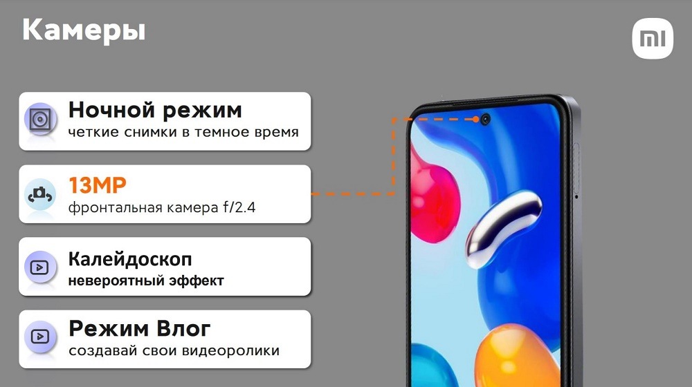 Фронтальная камера