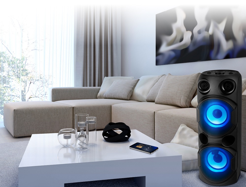 В интерьере