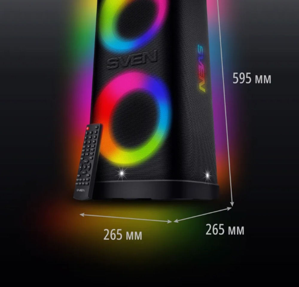 Акустическая система SVEN PS-950 размеры