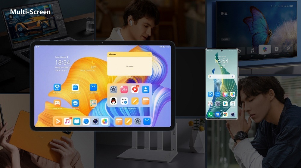 HONOR X9a Специальные возможности. Мультискрин