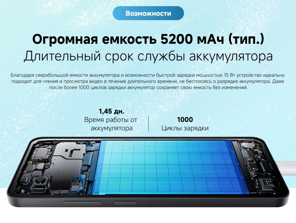 огромная емкость 5200