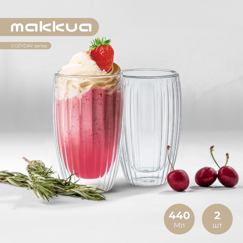 Makkua 1GC440 Glass Cozyday 1 Набор стаканов Makkua 1GC440 Glass Cozyday 1