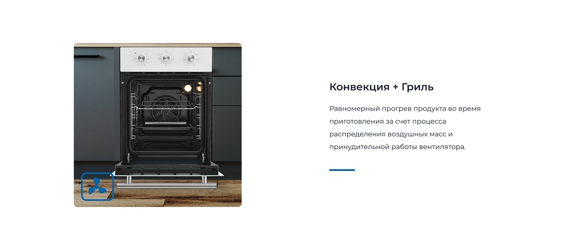 Конвекция + Гриль