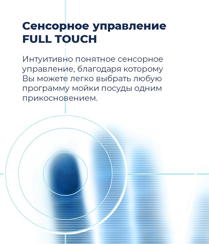 Посудомоечная машина MAUNFELD MLP-08IM Сенсорное управление FULL TOUCH