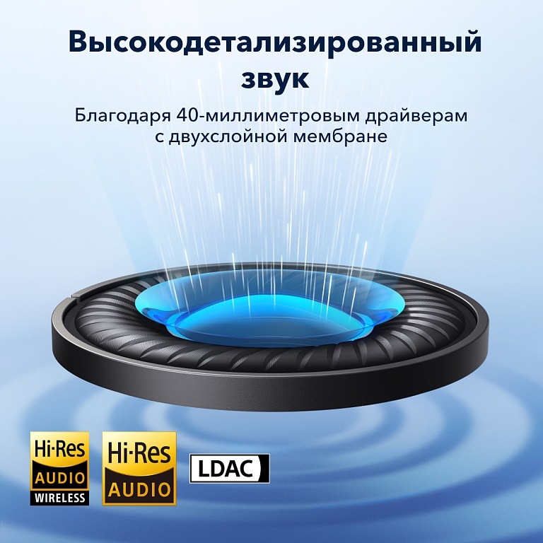 SOUNDCORE Q45 Высокодетализированный звук