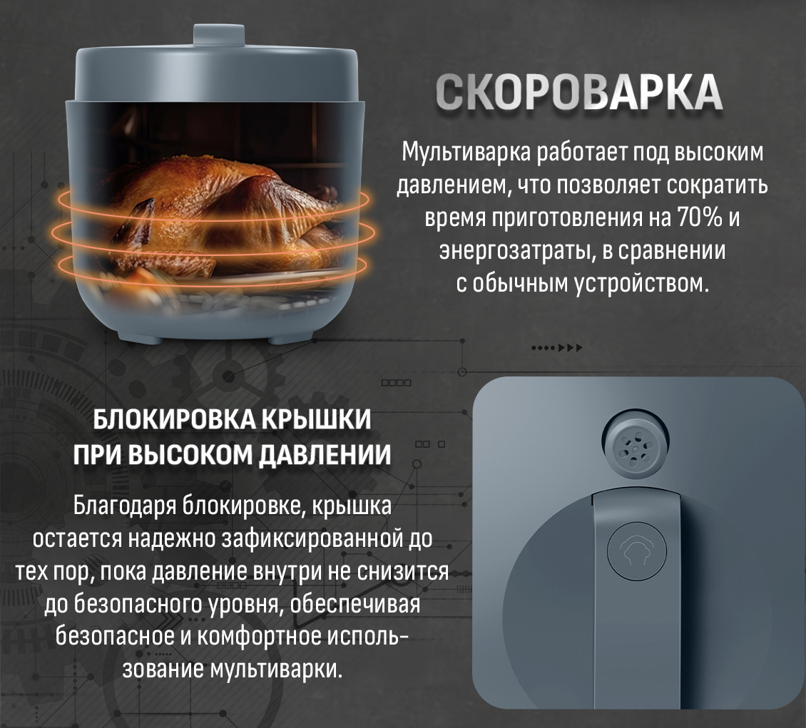 Мультиварка-скороварка Aresa AR-2012 скороварка