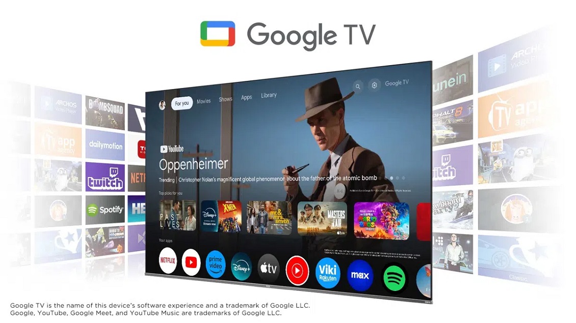 TCL серия C89B Развлечения, которые вы любите. С небольшой помощью Google.