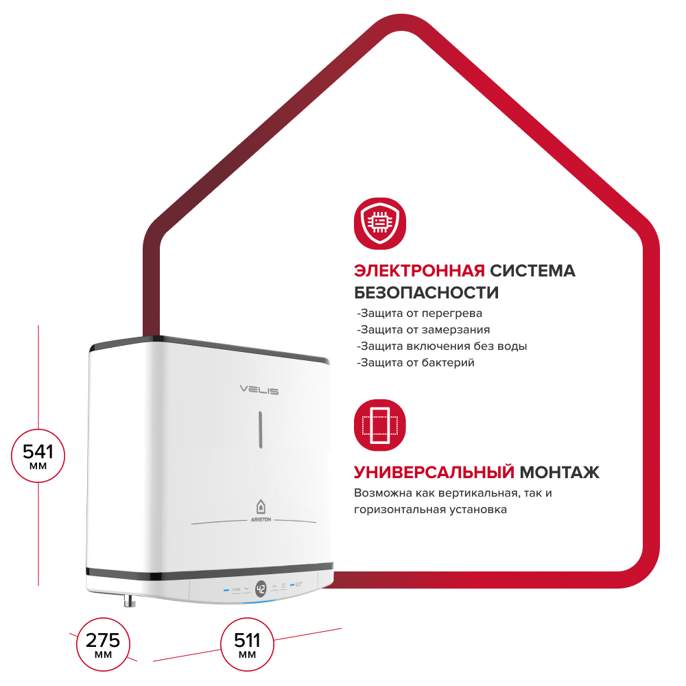 Ariston VELIS TECH PW ABSE 30 Электронная система