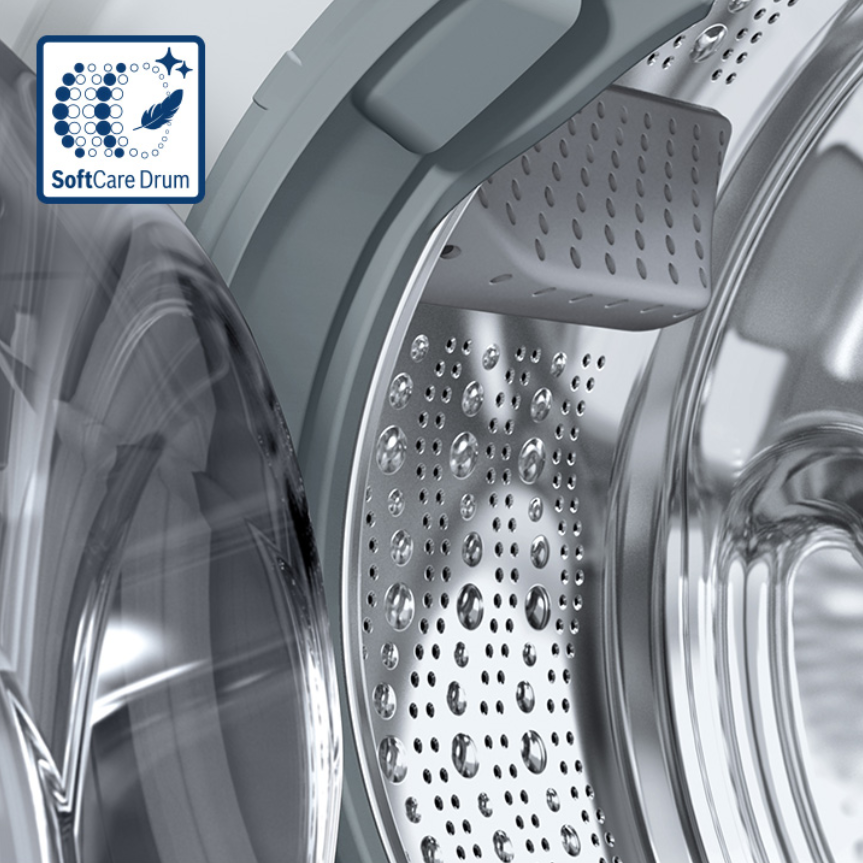 барабан SoftCare drum с бесшовной поверхностью