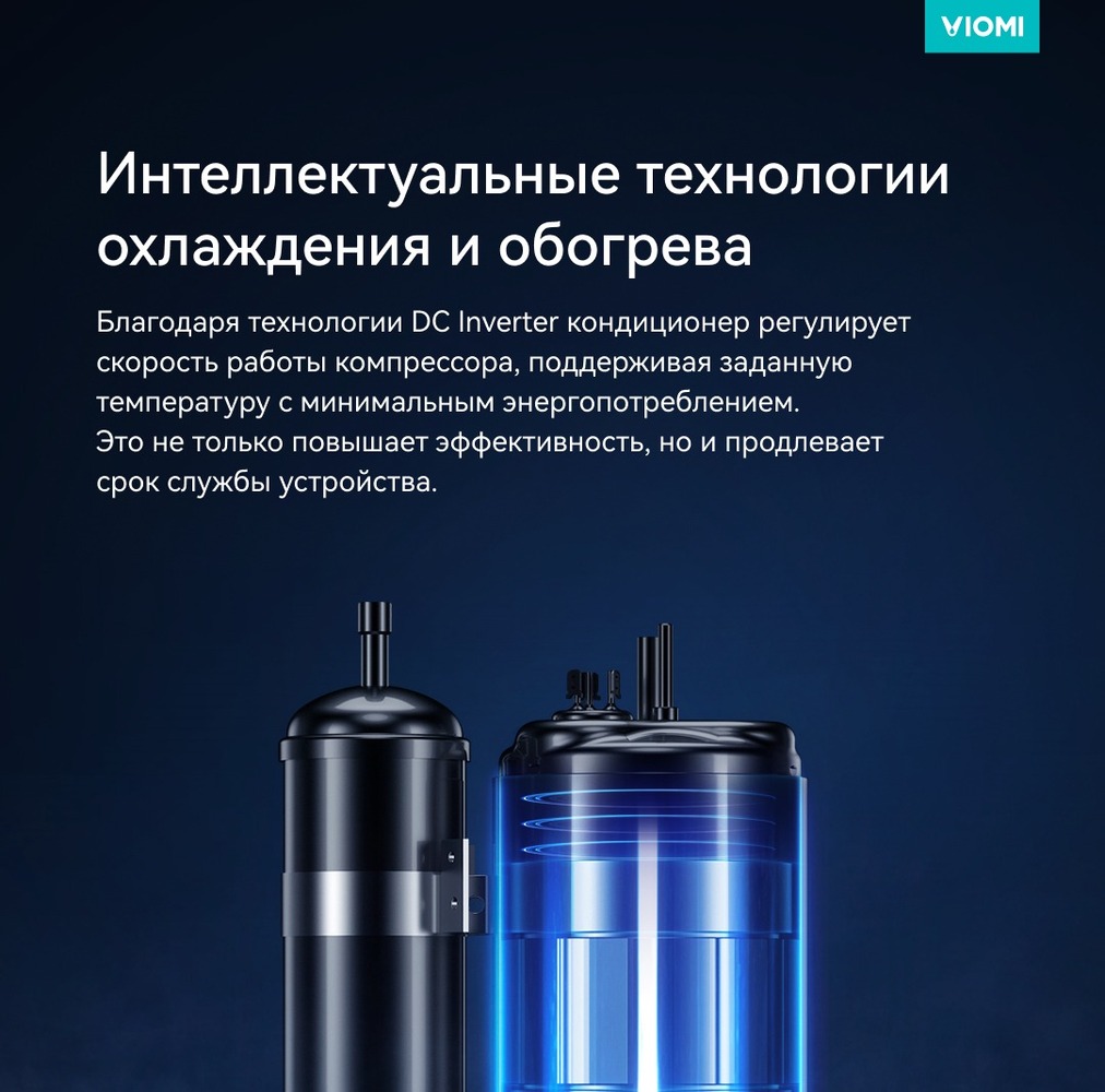 Кондиционер Viomi Cross 2  интеллектаульные технологии