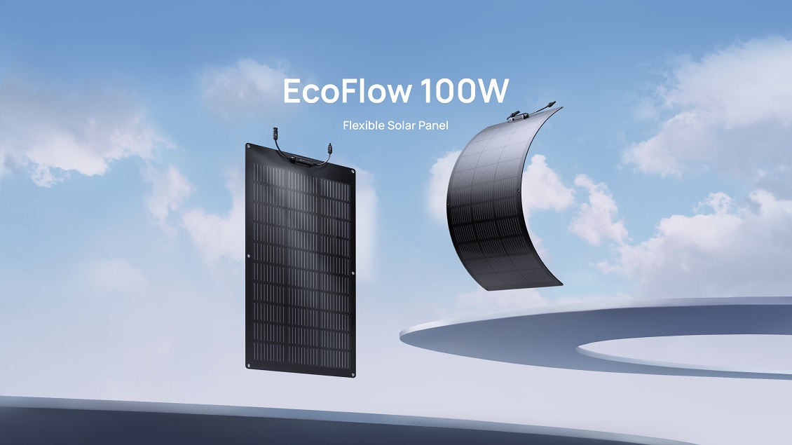 Гибкая солнечная панель EcoFlow 100 W