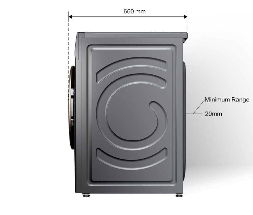TCL CP0210DB0BY Габариты. Размеры
