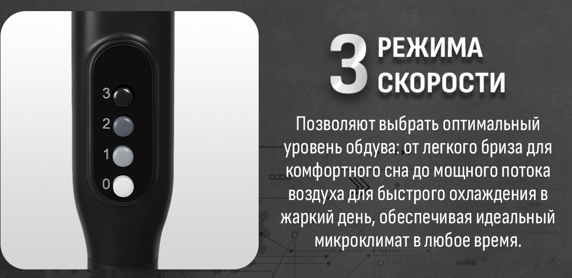 Aresa AR-1311 3 режима скорости