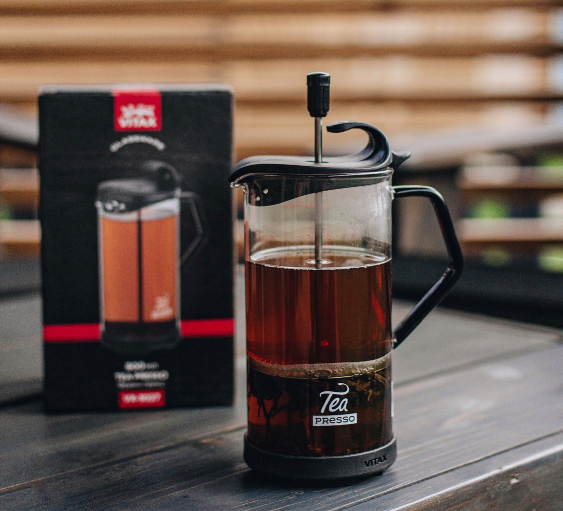 Френч-пресс VITAX Tea presso Дизайн