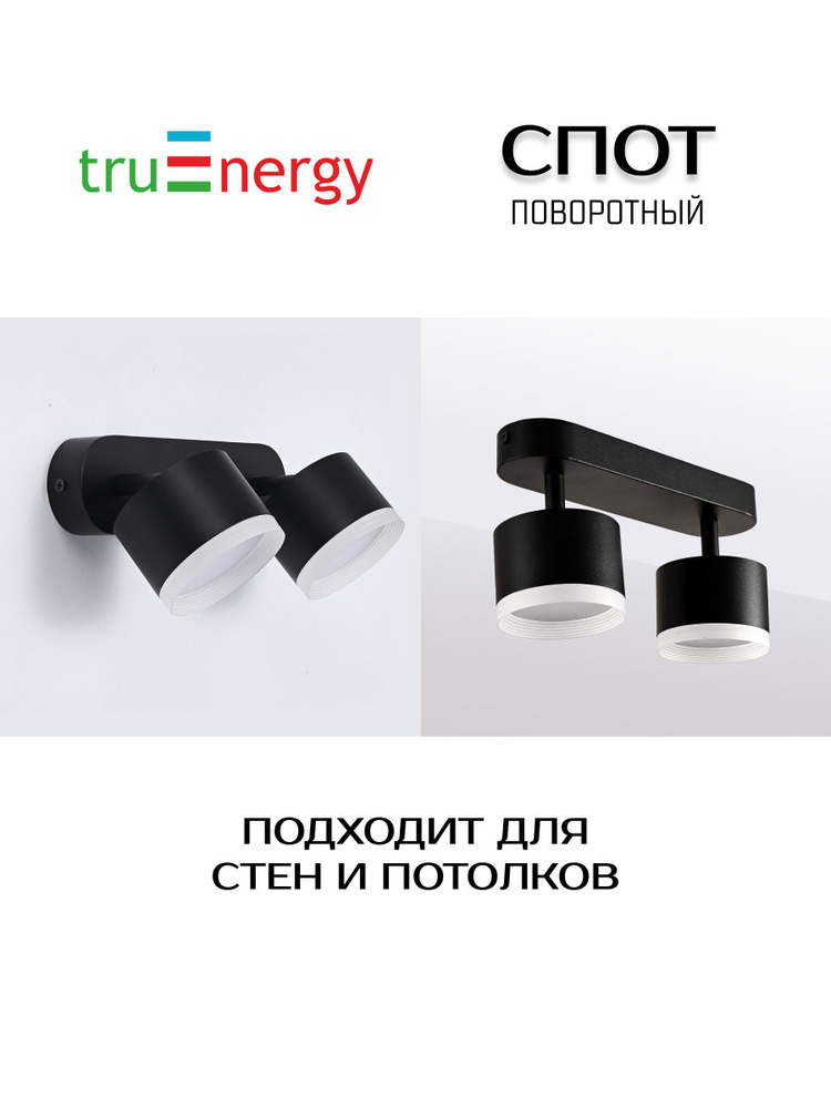 Светильник TruEnergy 21038 спот повоторный