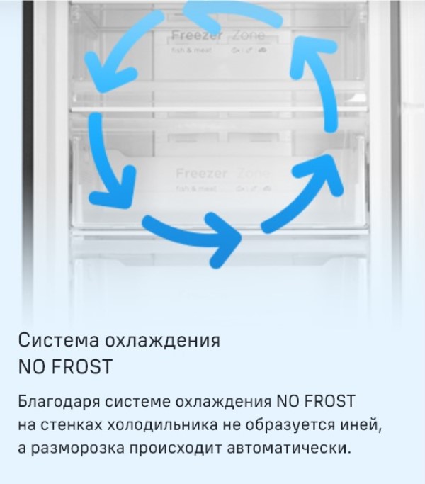 Система охлаждения NO FROST