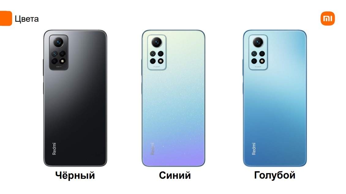 Xiaomi Redmi Note 12 Pro 4G Цвета