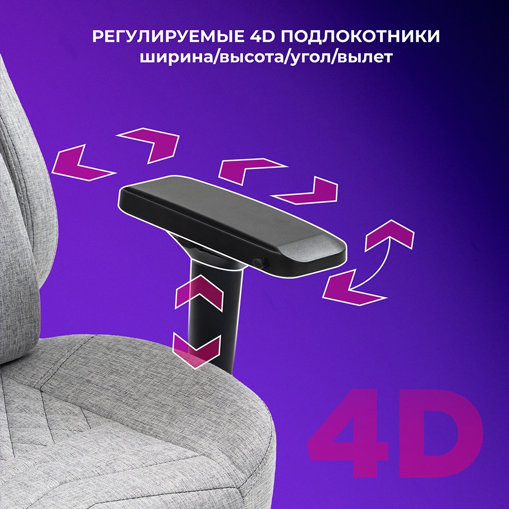 Регулируемые подлокотники