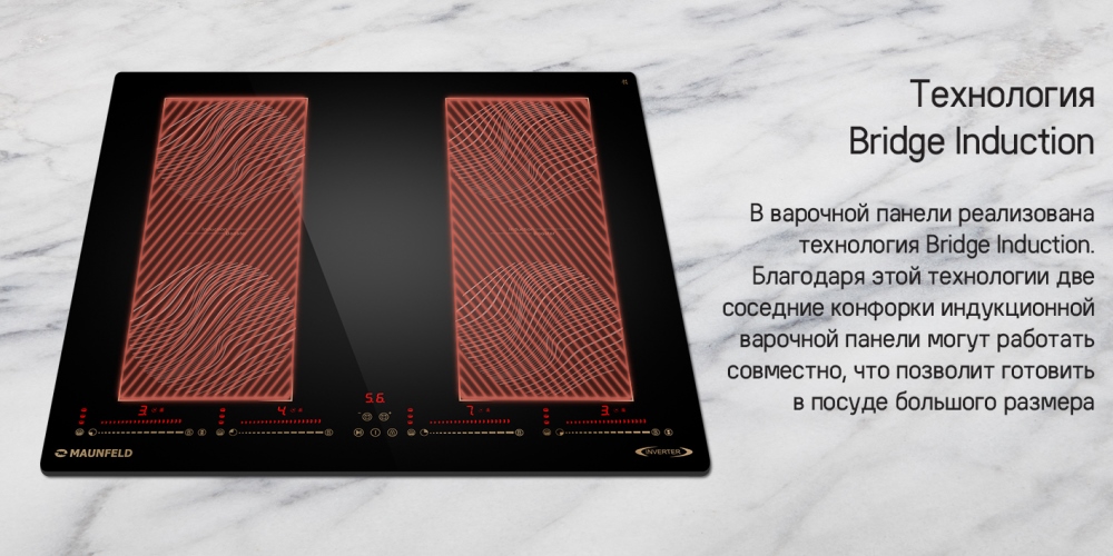 MAUNFELD CVI594SB2 Функция мост