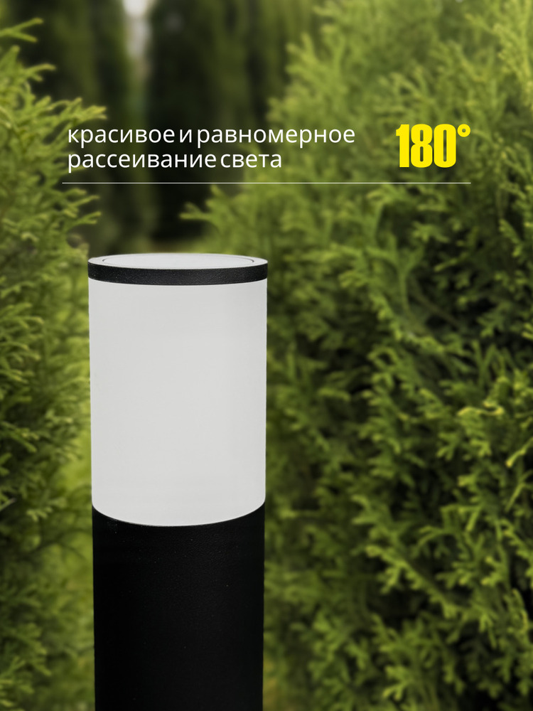 угол рассеивания 180