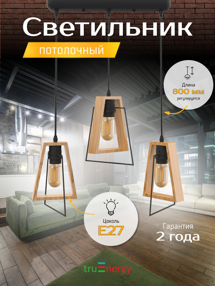 Подвесной светильник TruEnergy 21481 основная