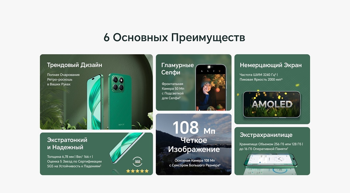 6 основных преимуществ