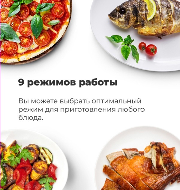 MAUNFELD AEOH.749B 9 режимов работы