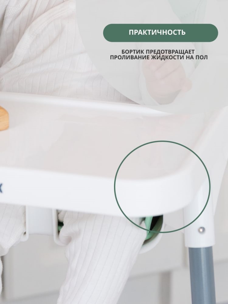 VipBaby Loft lux (мятный) Бортик от проливания