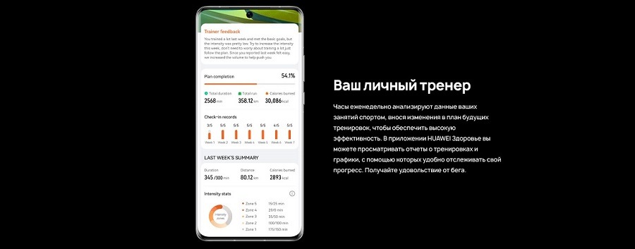 HUAWEI WATCH GT Runner Ваш личный тренер