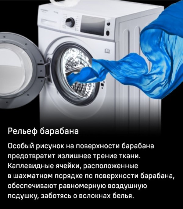 Рельеф барабана