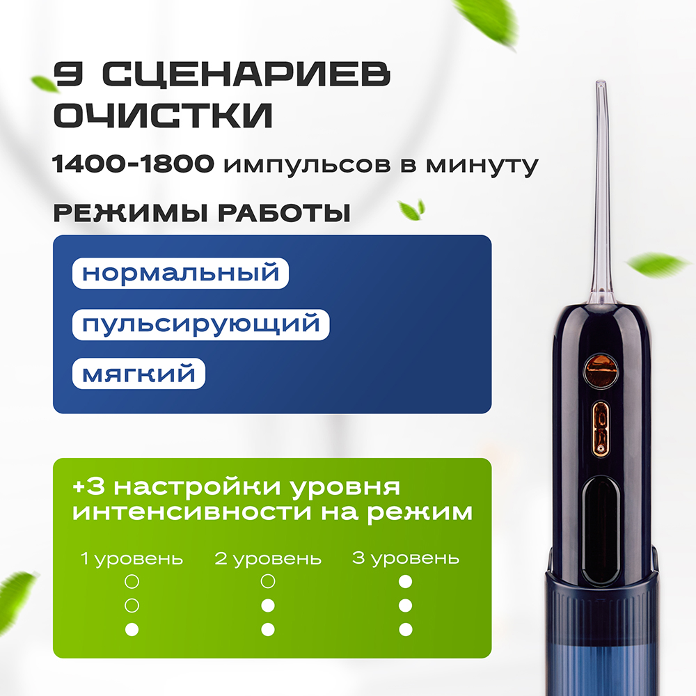 Evolution WF-03 Dark Navy 9 сценариев очистки